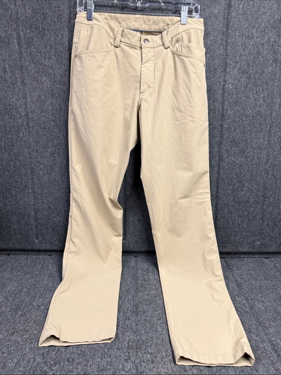 lululemon athletica Other - lululemon athletica Beige Stretch Straight-Leg Chinos